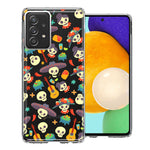 Samsung Galaxy A52 Day of the Dead Design Double Layer Phone Case Cover