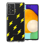 Samsung Galaxy A52 Electric Lightning Bolts Design Double Layer Phone Case Cover