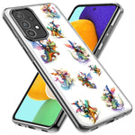 Samsung Galaxy A14 Cute Fairy Cartoon Gnomes Dragons Monsters Hybrid Protective Phone Case Cover