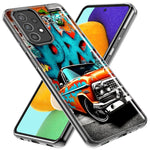Samsung Galaxy A22 5G Lowrider Painting Graffiti Art Hybrid Protective Phone Case Cover