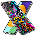 Samsung Galaxy A22 5G Urban Graffiti Street Art Painting Hybrid Protective Phone Case Cover