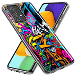 Samsung Galaxy A52 Urban Graffiti Street Art Painting Hybrid Protective Phone Case Cover