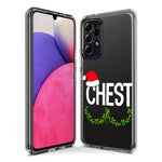 Samsung Galaxy A33 5G Christmas Funny Ornaments Couples Chest Nuts Hybrid Protective Phone Case Cover