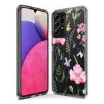LG Aristo 5 Spring Pastel Wild Flowers Summer Classy Elegant Beautiful Hybrid Protective Phone Case Cover