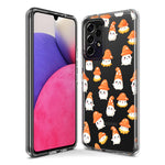 Samsung Galaxy A33 5G Cute Cartoon Mushroom Ghost Characters Hybrid Protective Phone Case Cover