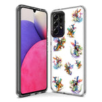 Samsung Galaxy A54 Cute Fairy Cartoon Gnomes Dragons Monsters Hybrid Protective Phone Case Cover