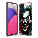 Samsung Galaxy A11 Laughing Joker Painting Graffiti Hybrid Protective Phone Case Cover
