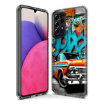 Samsung Galaxy A12 Lowrider Painting Graffiti Art Hybrid Protective Phone Case Cover