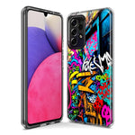 Samsung Galaxy A12 Urban Graffiti Street Art Painting Hybrid Protective Phone Case Cover