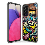 Samsung Galaxy A33 5G Urban Graffiti Wall Art Painting Hybrid Protective Phone Case Cover
