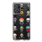 Samsung Galaxy A33 5G Cute Classic Halloween Spooky Cartoon Characters Hybrid Protective Phone Case Cover
