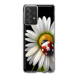 Samsung Galaxy A33 Cute White Daisy Red Ladybug Double Layer Phone Case Cover