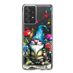 Samsung Galaxy A31 5G Gnome Red Purple Blue Roses Garden Hybrid Protective Phone Case Cover