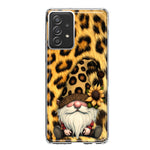 Samsung Galaxy A52 Gnome Sunflower Leopard Hybrid Protective Phone Case Cover