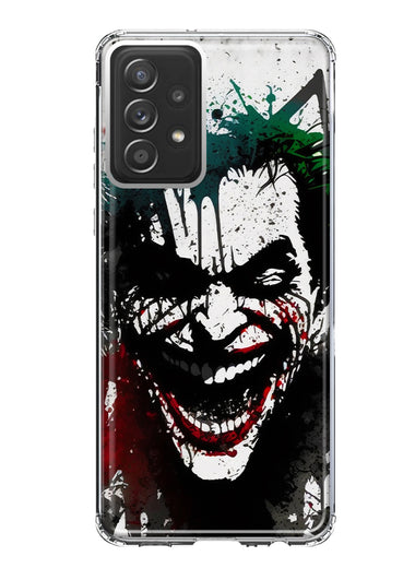 Samsung Galaxy A32 5G Laughing Joker Painting Graffiti Hybrid Protective Phone Case Cover
