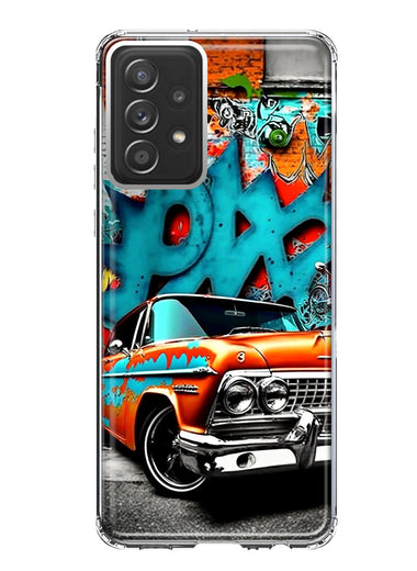 Samsung Galaxy A52 Lowrider Painting Graffiti Art Hybrid Protective Phone Case Cover