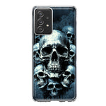 Samsung Galaxy A52 Graveyard Death Dream Skulls Double Layer Phone Case Cover