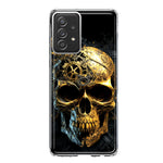 Samsung Galaxy A52 Steampunk Skull Science Fiction Machinery Double Layer Phone Case Cover