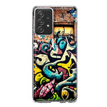 Samsung Galaxy A33 5G Urban Graffiti Wall Art Painting Hybrid Protective Phone Case Cover