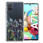 Samsung Galaxy A71 4G Country Dried Flowers Design Double Layer Phone Case Cover