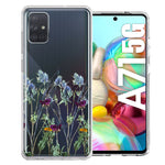 Samsung Galaxy A71 5G Country Dried Flowers Design Double Layer Phone Case Cover