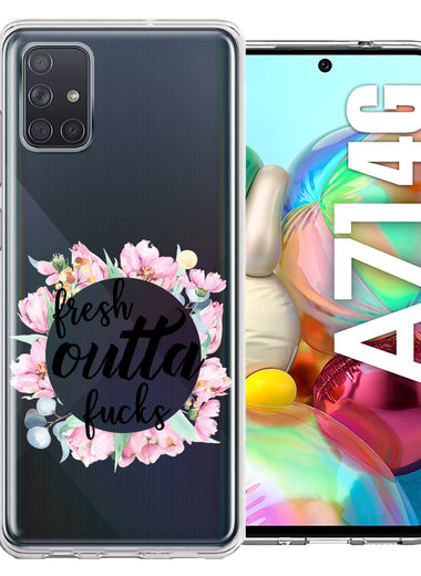 Samsung Galaxy A71 4G Fresh Outta Fs Design Double Layer Phone Case Cover