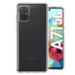 Samsung Galaxy A71 5G Clear Shockproof Heavy Duty Double Layer Dual Hybrid Protective Phone Case Cover