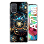 Samsung Galaxy A71 4G Mandala Geometry Abstract Multiverse Pattern Hybrid Protective Phone Case Cover
