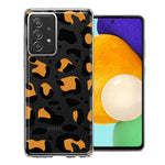 Samsung Galaxy A72 Classic Animal Wild Leopard Jaguar Print Double Layer Phone Case Cover