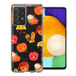 Samsung Galaxy A72 Thanksgiving Autumn Fall Design Double Layer Phone Case Cover