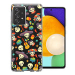 Samsung Galaxy A72 Day of the Dead Design Double Layer Phone Case Cover
