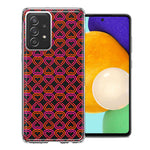 Samsung Galaxy A72 Infinity Hearts Design Double Layer Phone Case Cover