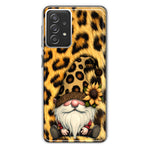 Samsung Galaxy A72 Gnome Sunflower Leopard Hybrid Protective Phone Case Cover