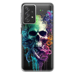 Samsung Galaxy A72 Fantasy Octopus Tentacles Skull Hybrid Protective Phone Case Cover