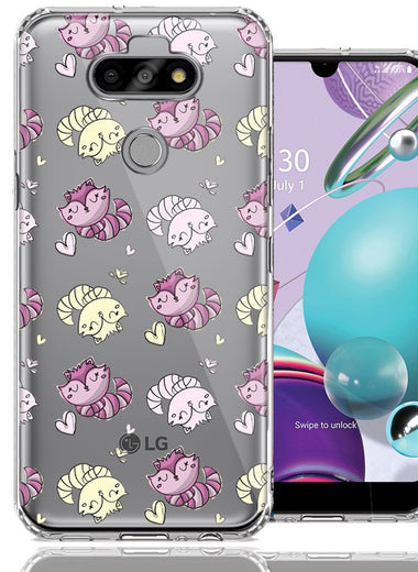LG Aristo 5/K31/Fortune 3 Cheshire Cat Design Double Layer Phone Case Cover