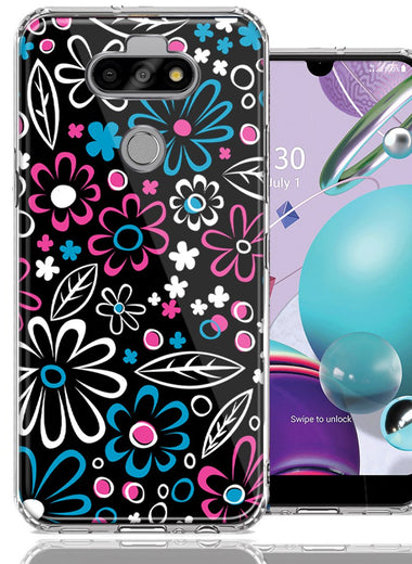 LG Aristo 5/K31/Fortune 3 Cute Daisies Design Double Layer Phone Case Cover
