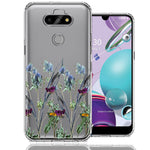 LG Aristo 5/Phoenix 5/Risio 4 Country Dried Flowers Design Double Layer Phone Case Cover