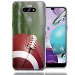 LG Aristo 5/K31/Fortune 3 Football Design Double Layer Phone Case Cover