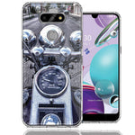 LG Aristo 5/K31/Fortune 3 Motorcycle Chopper Design Double Layer Phone Case Cover