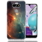 LG Aristo 5/K31/Fortune 3 Nebula Design Double Layer Phone Case Cover