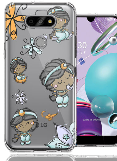 LG Aristo 5/K31/Fortune 3 Cute Princess Design Double Layer Phone Case Cover