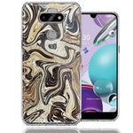 LG Aristo 5/K31/Fortune 3 Snake Abstract Design Double Layer Phone Case Cover