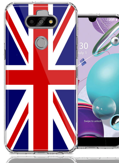 LG Aristo 5/K31/Fortune 3 UK England British Flag Design Double Layer Phone Case Cover