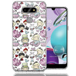 LG Aristo 5/K31/Fortune 3 Wonderland Design Double Layer Phone Case Cover