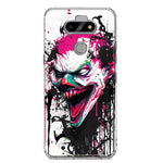 LG Aristo 5 Evil Joker Face Painting Graffiti Hybrid Protective Phone Case Cover
