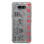 LG Aristo 5 Cute Halloween Spooky Horror Scary Characters Friends Hybrid Protective Phone Case Cover
