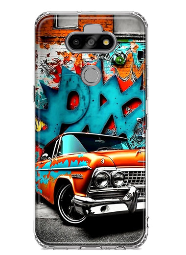 LG Aristo 5 Lowrider Painting Graffiti Art Hybrid Protective Phone Case Cover