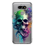 LG Aristo 5 Fantasy Octopus Tentacles Skull Hybrid Protective Phone Case Cover