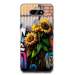 LG Aristo 5 Sunflowers Graffiti Painting Art Hybrid Protective Phone Case Cover