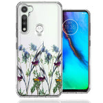 Motorola Moto G Fast Country Dried Flowers Design Double Layer Phone Case Cover
